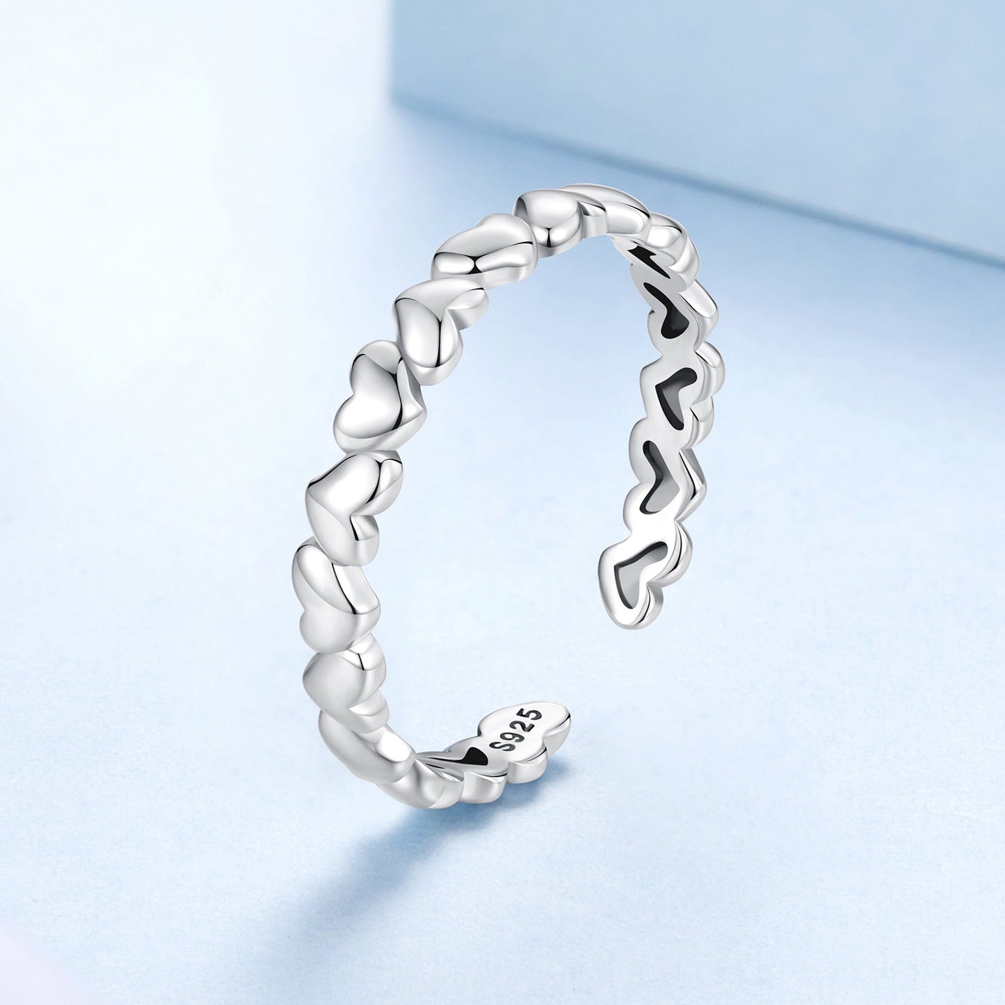 925 Sterling Silver Oxidized Silver 0.3cm Width Ring for Unisex