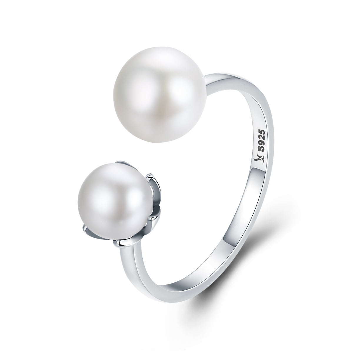925 Sterling Silver Adjustable Rings for Women