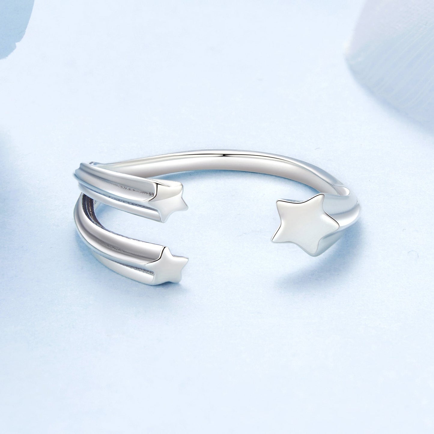 925 Sterling Silver Ring with Oxidized Finish - Width 0.15-0.8cm for Women