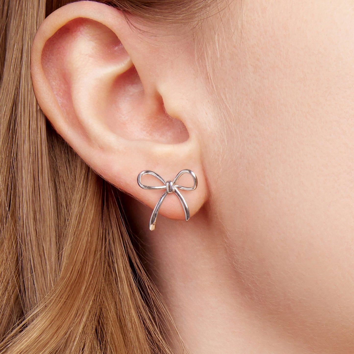 925 Sterling Silver Earrings in Oxidized Finish - Size 1.7*1.8cm for Women