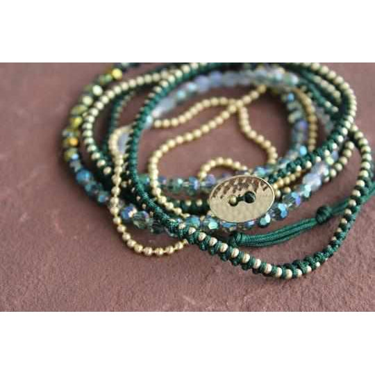 Anita Bead and Chain Wrap Bracelet | Necklace Assorted - Thailand
