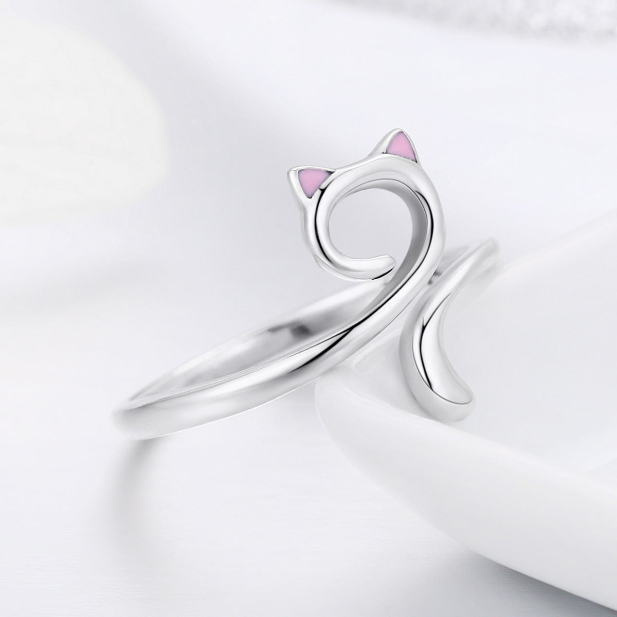 S925 Sterling Silver Adjustable Ring for Women