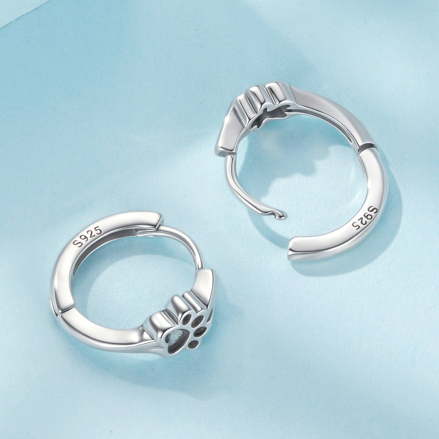 925 Sterling Silver Oxidized Earrings for Women