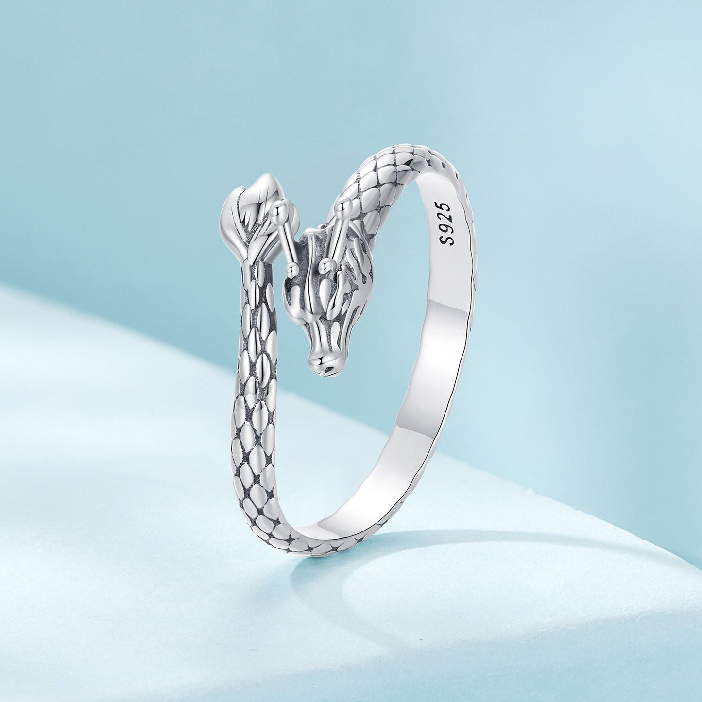 925 Sterling Silver Oxidized Silver 2.4mm Ring