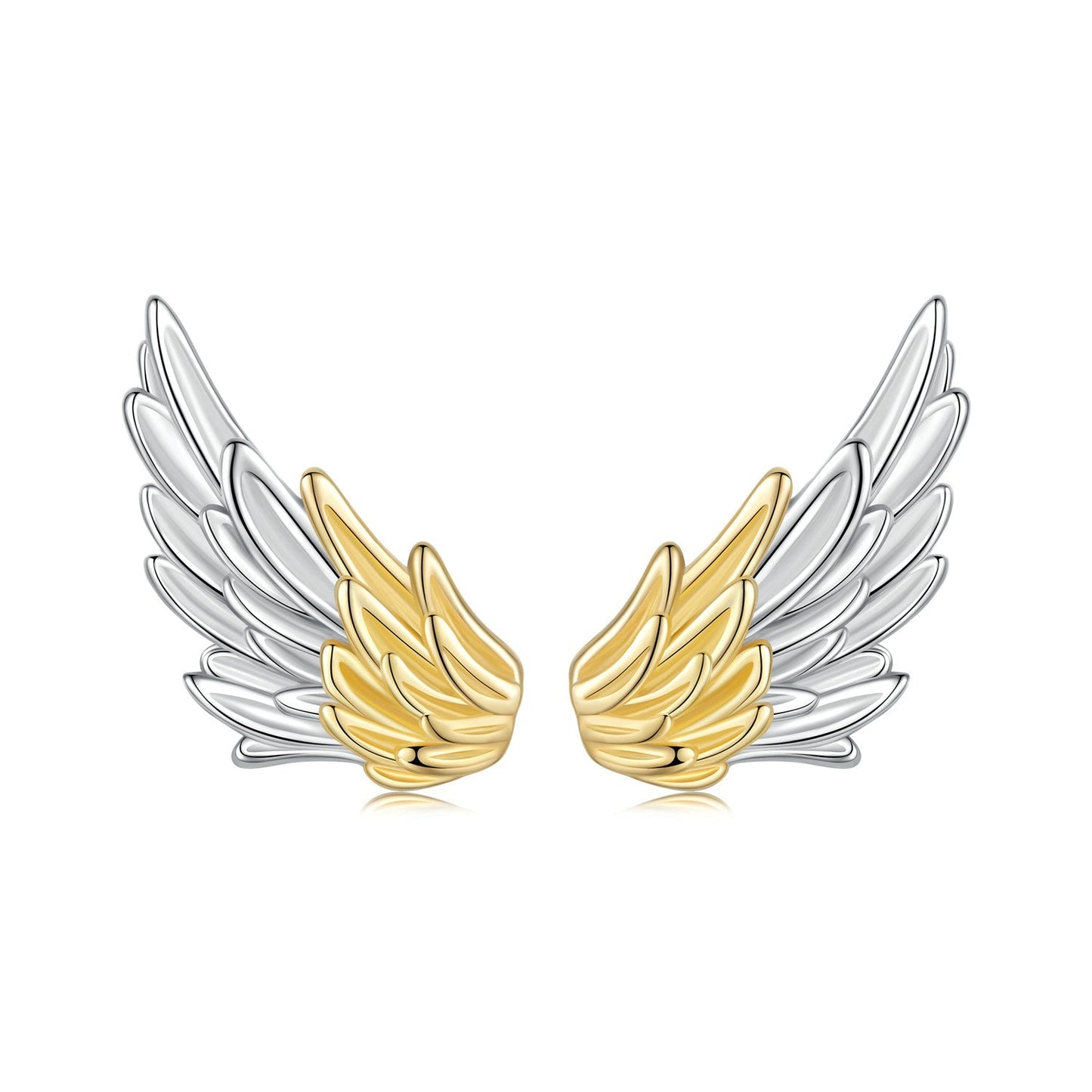 925 Sterling Silver Earrings with White Gold Plating for Women