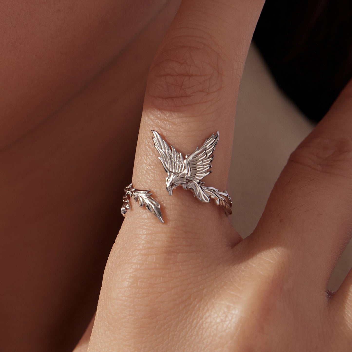 925 Sterling Silver White Gold Plated Rings