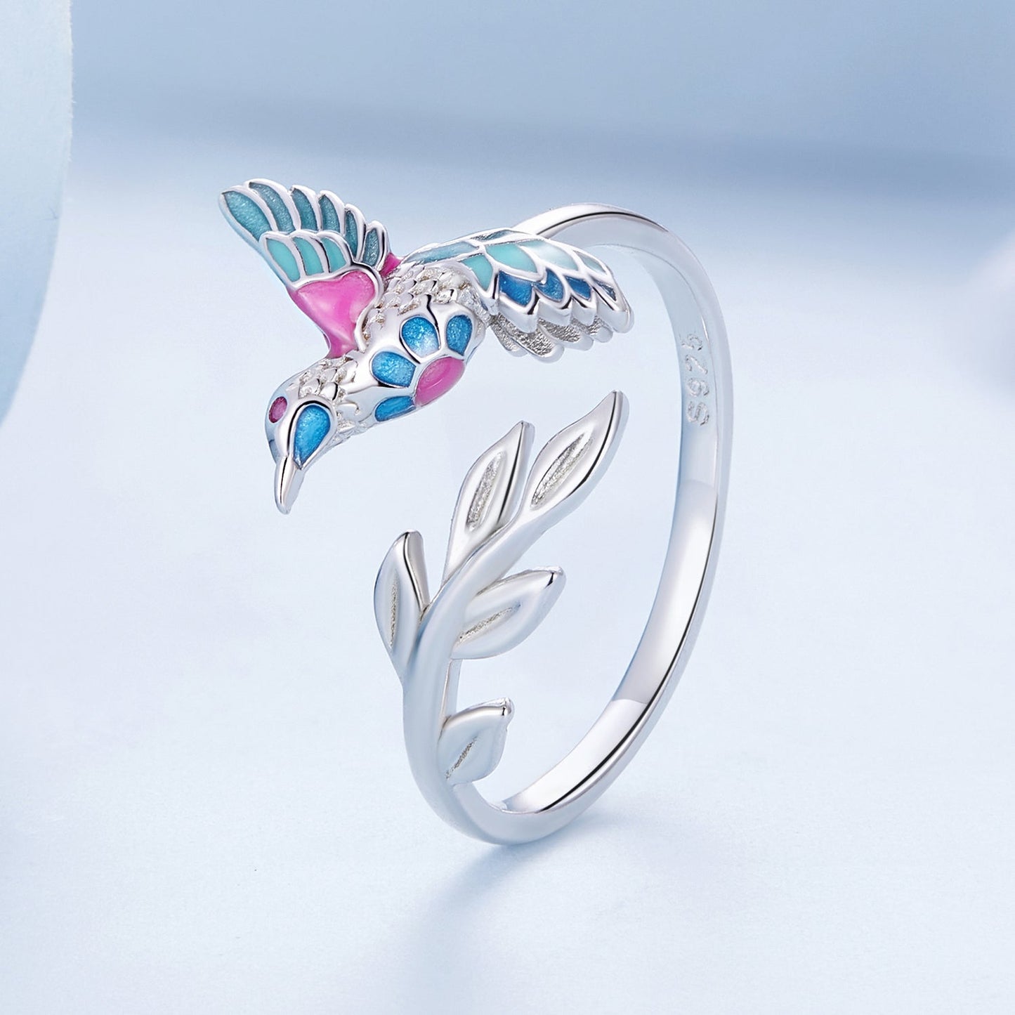 925 Sterling Silver Enamel Pavé Set CZ Earrings for Women - 1.6mm
