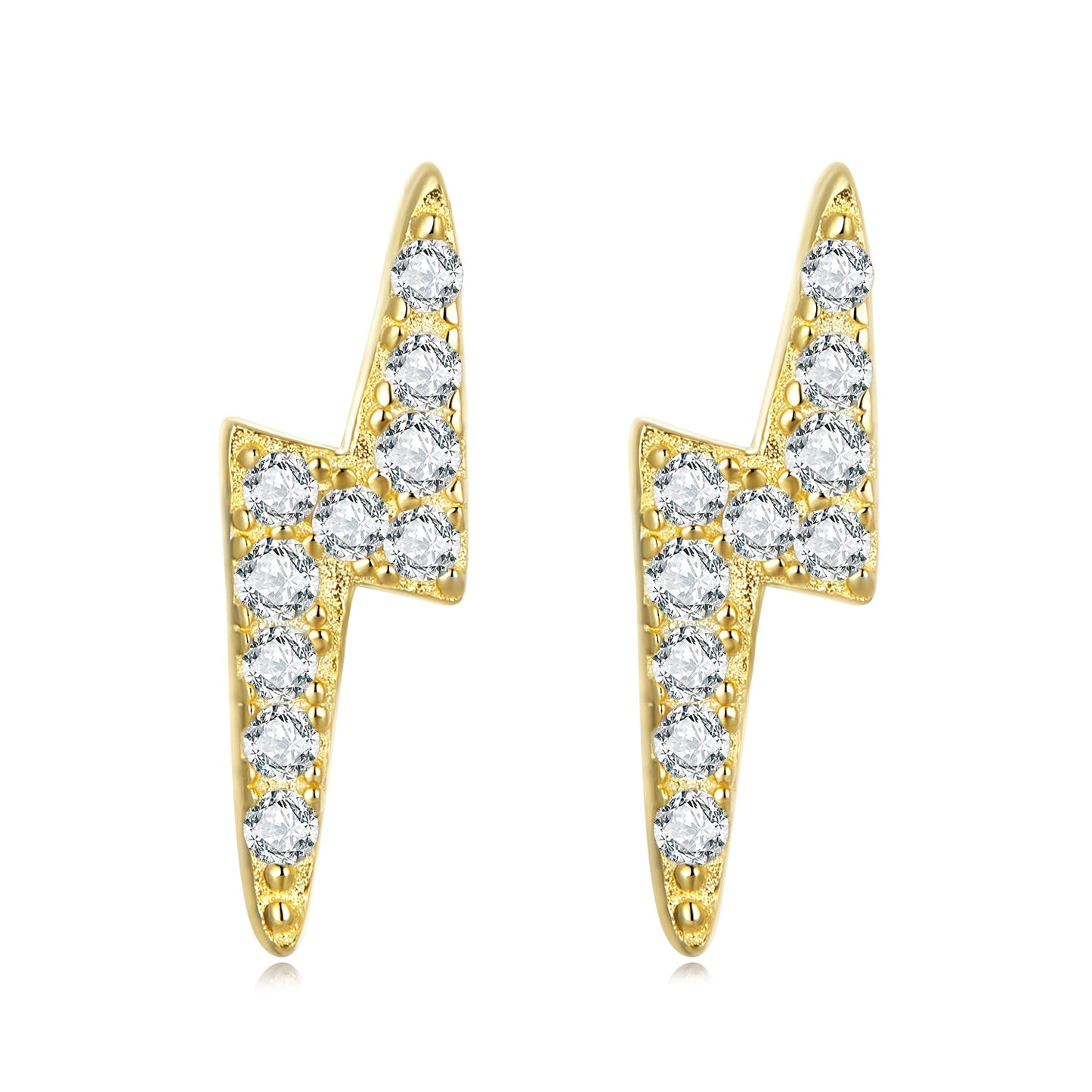 925 Sterling Silver Earrings with Pavé Setting CZ for Women