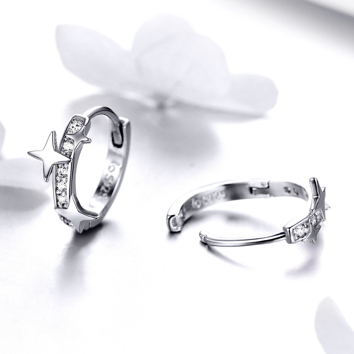 S925 Sterling SilverCZ Earrings for Women
