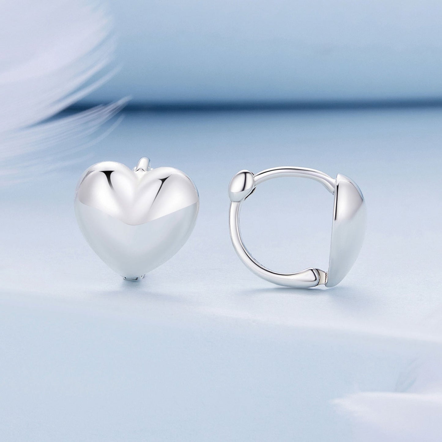 S925 Oxidized Silver 11mm Earrings for Women
