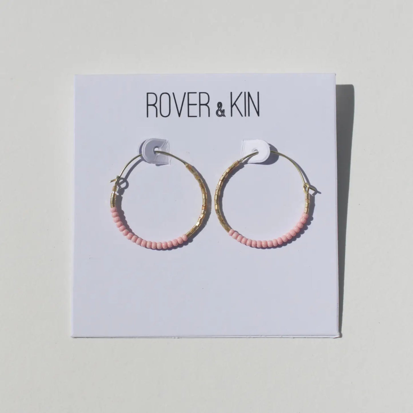 Dreamscape Beaded Round Hoops