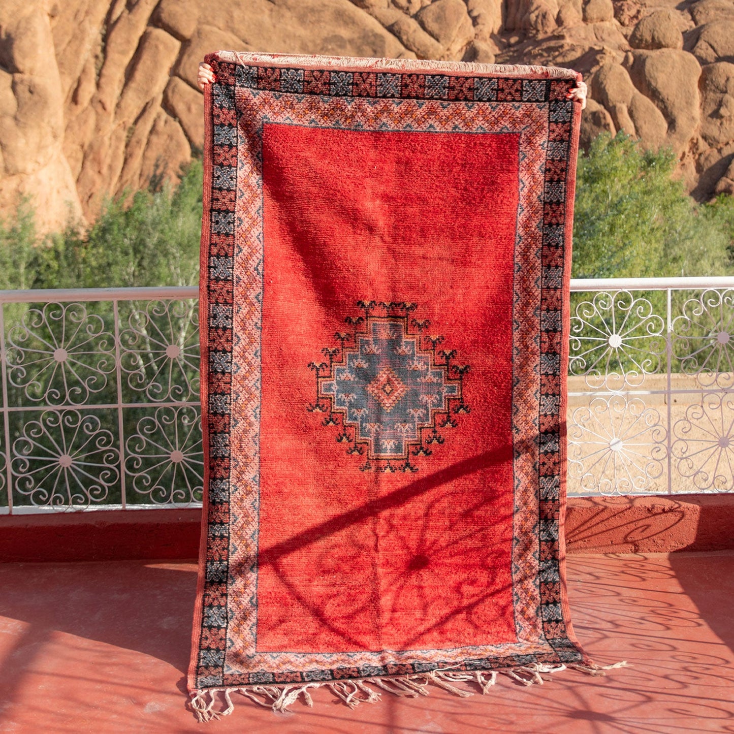 Hayes Vintage Moroccan Taznakht Rug | 3'10" x 6'10"