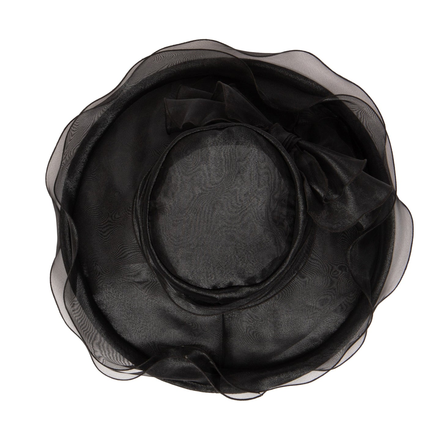 Womens Organza Bow Hat