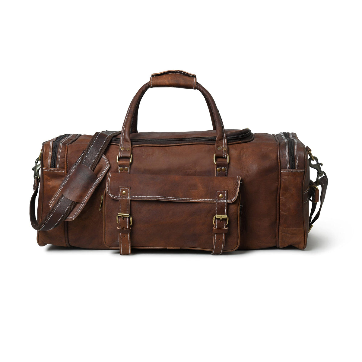 Walker Leather Weekender Bag + Free Toiletry - Osadia Concept Store