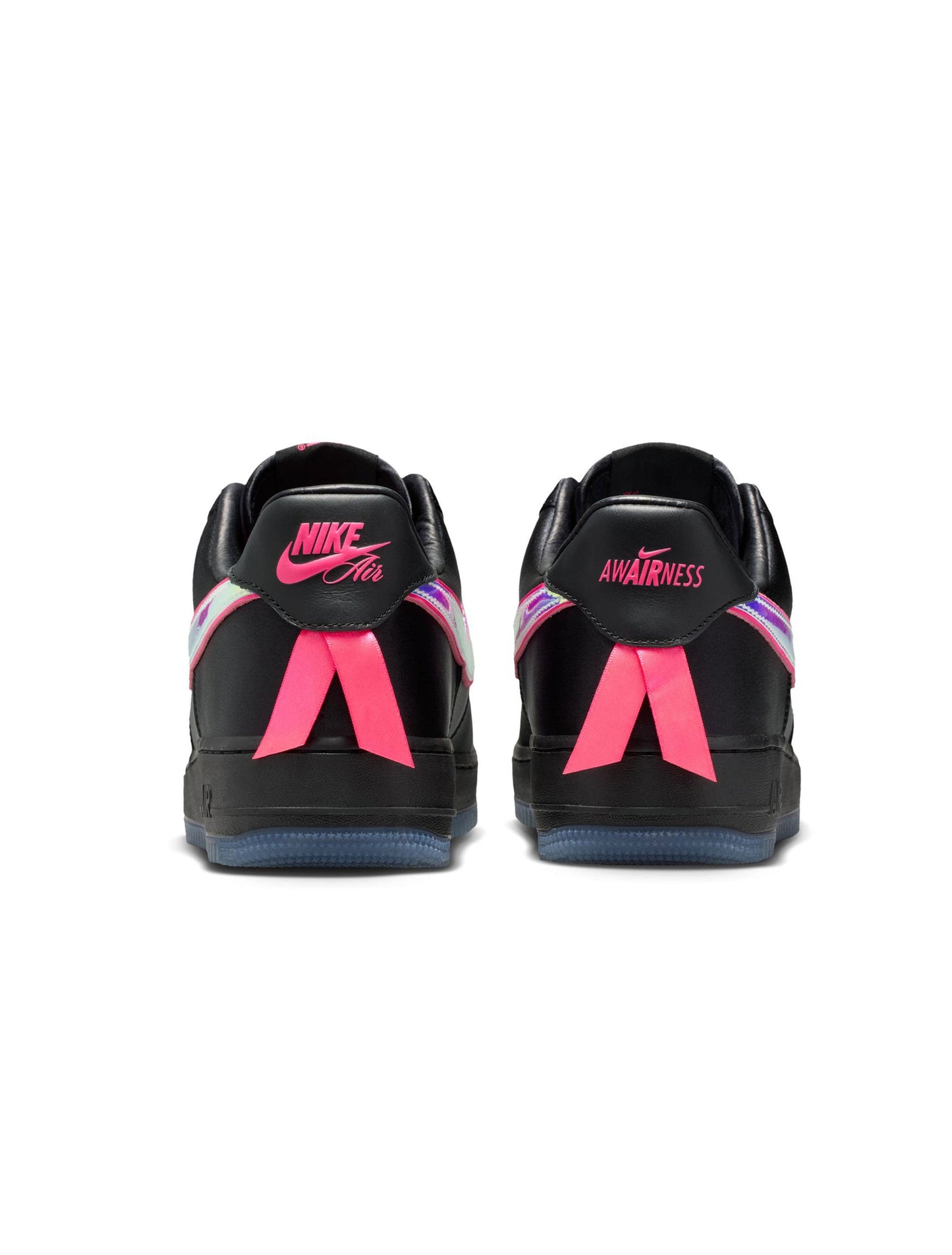 Nike Men's Air Force 1 Breast Cancer Awareness - Black/Hyper Pink