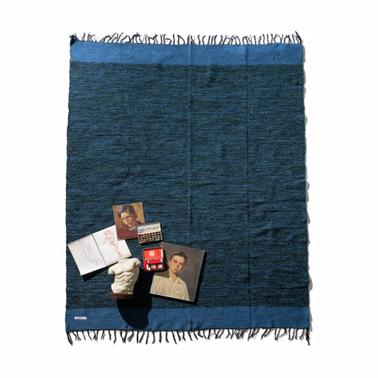 HANDLOOMED RECYCLED YARN RUG