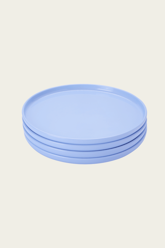 4 Plate Set | Blue