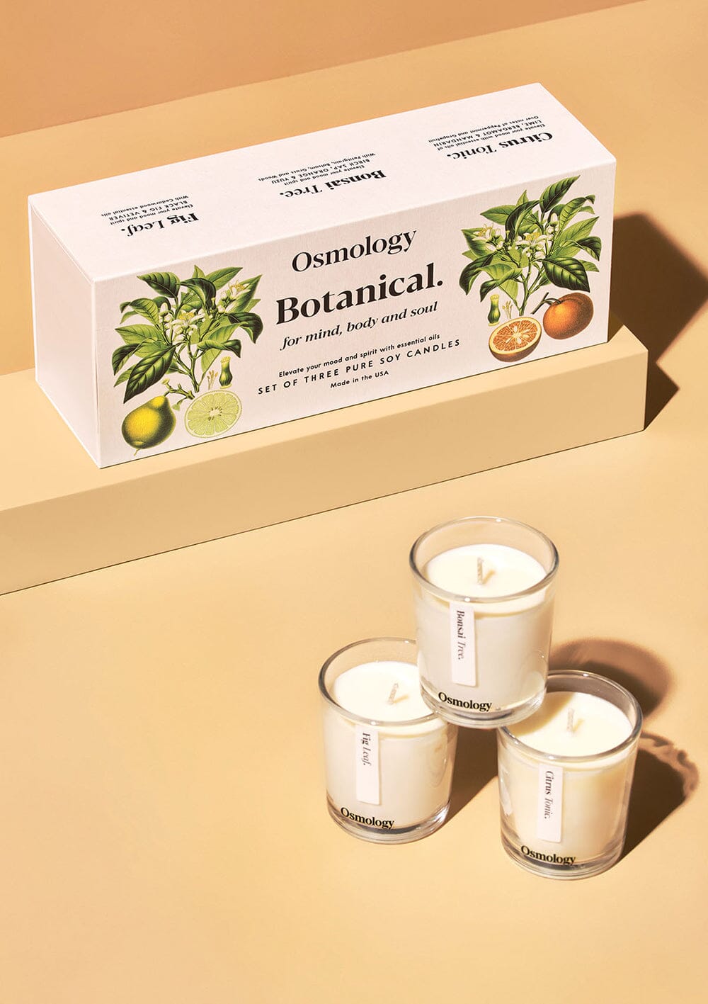 Botanical Mini Candle Gift Set