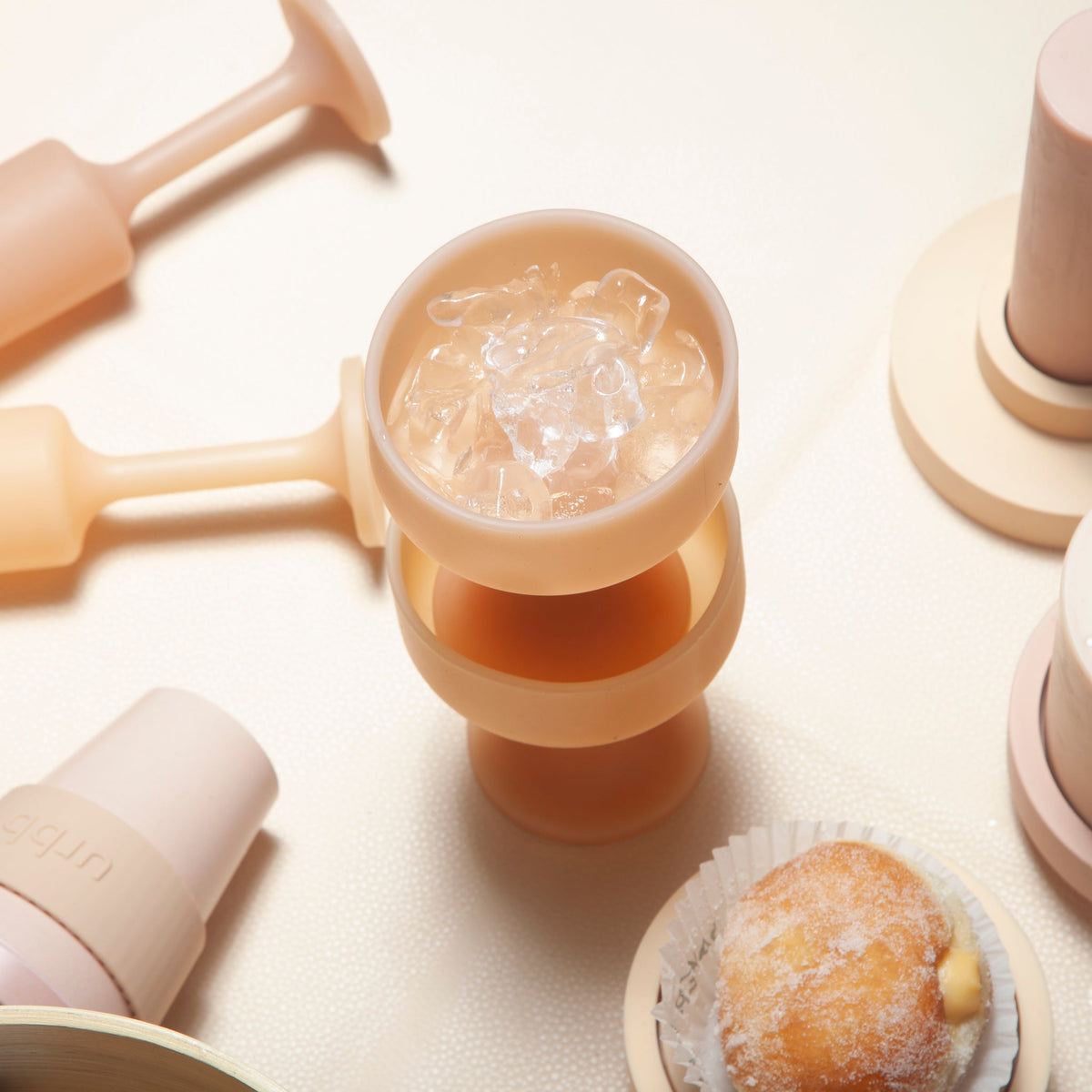 wheat + oat | mecc |  silicone unbreakable cocktail glasses