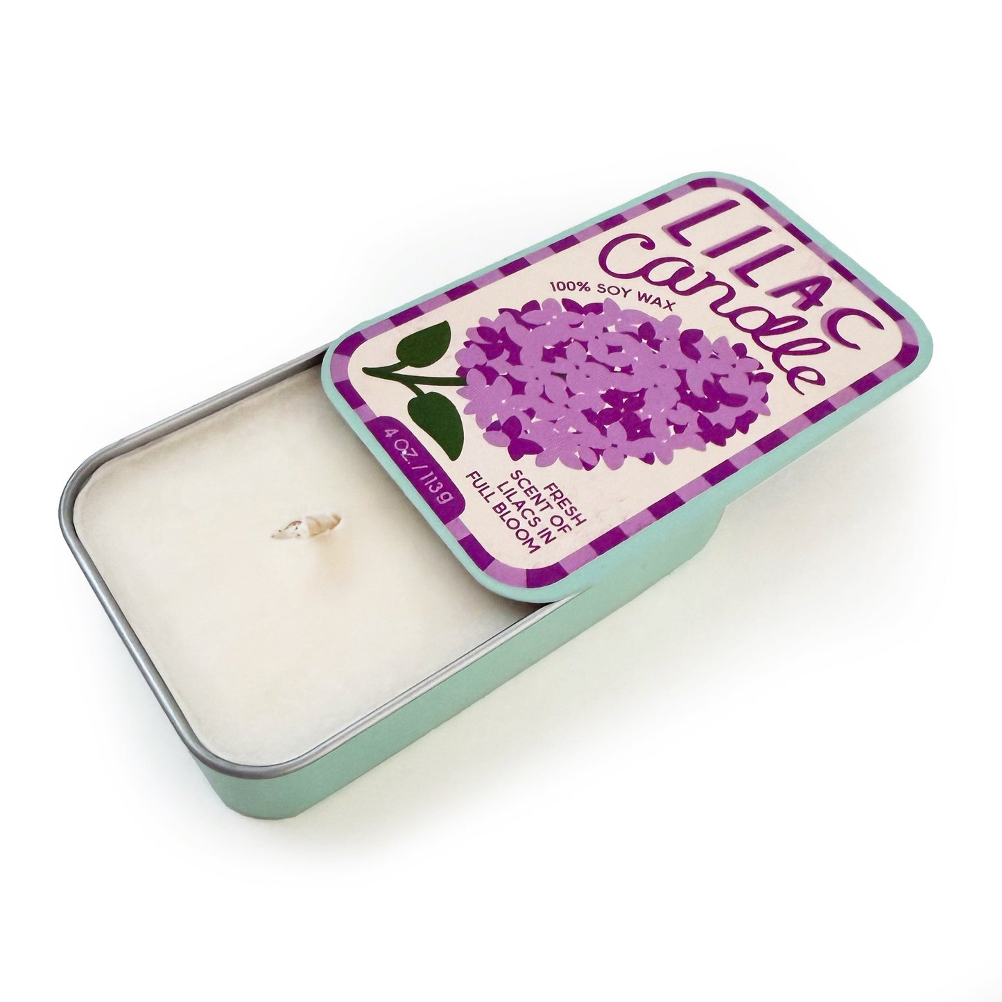Lilac & Basil Candle Set of 2