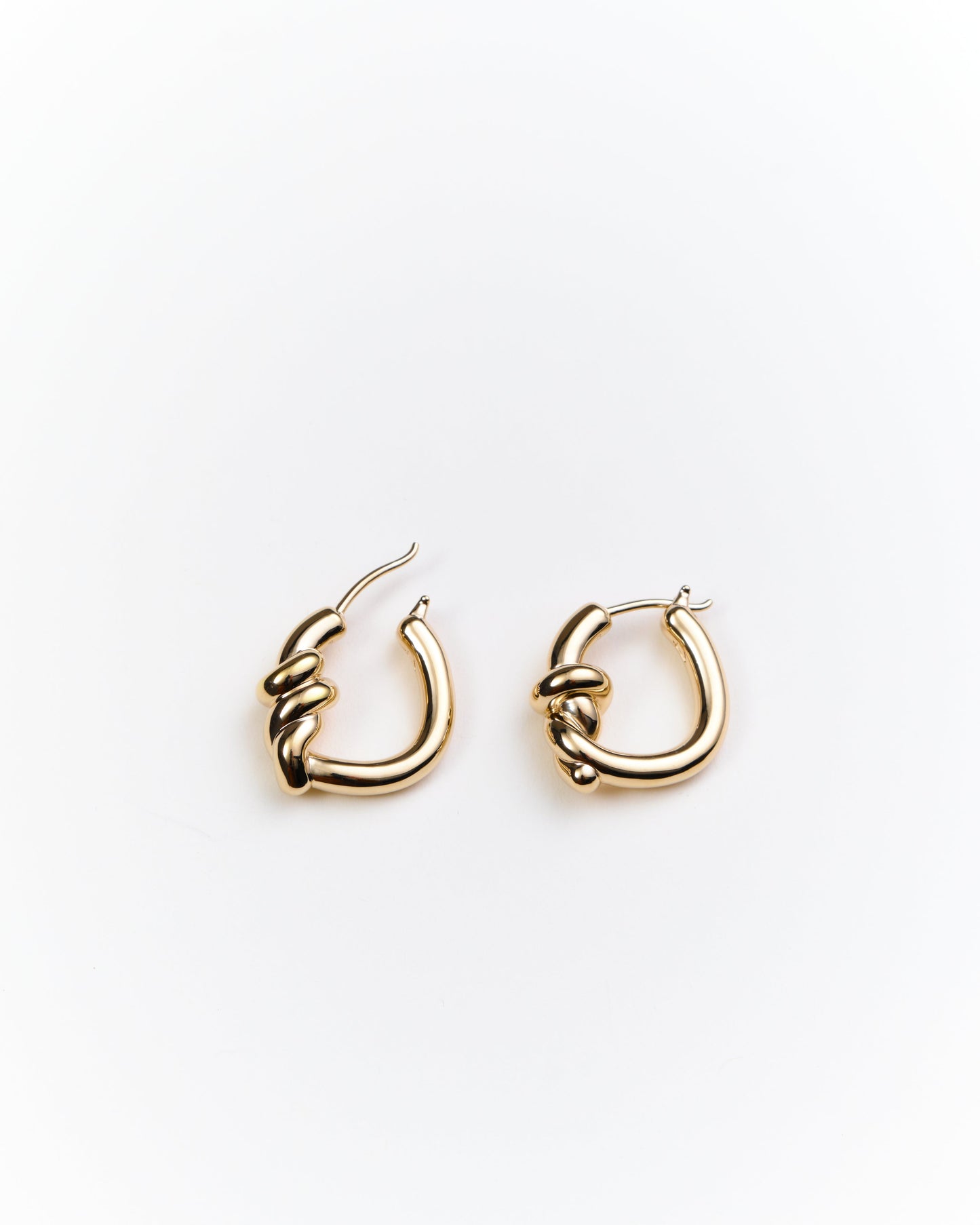 Lottie Chunky Knot Earrings
