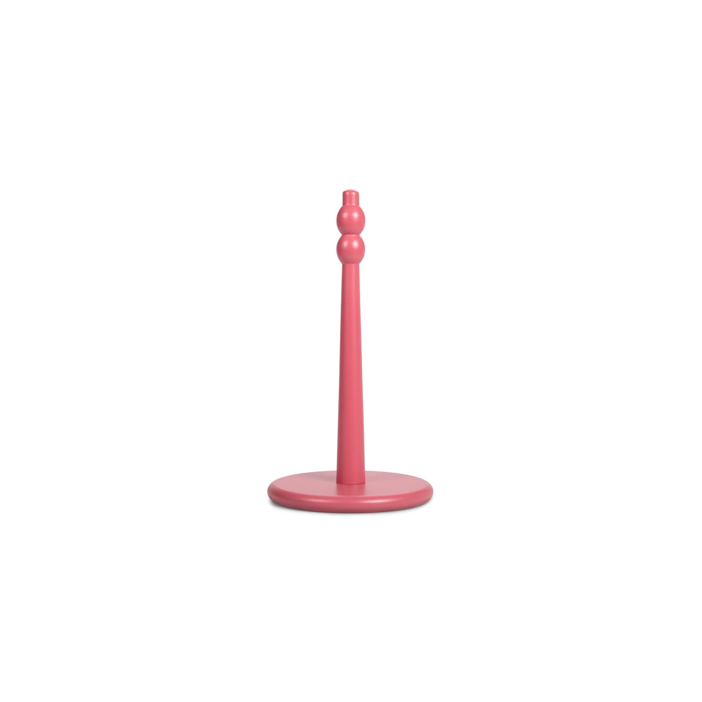 Wooden Kitchen Roll Holder in Rose