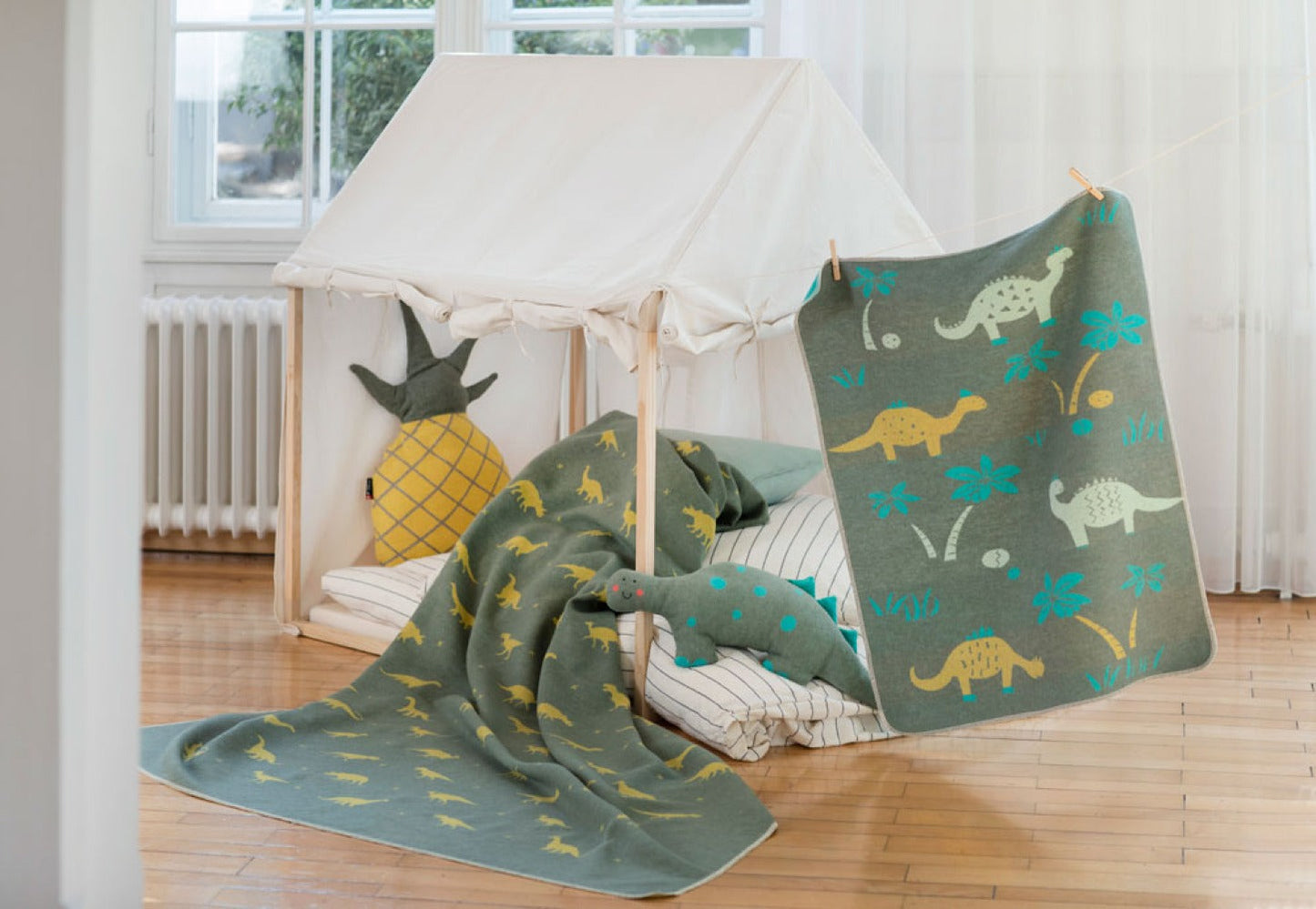 JUWEL Baby Blanket "Dinos"