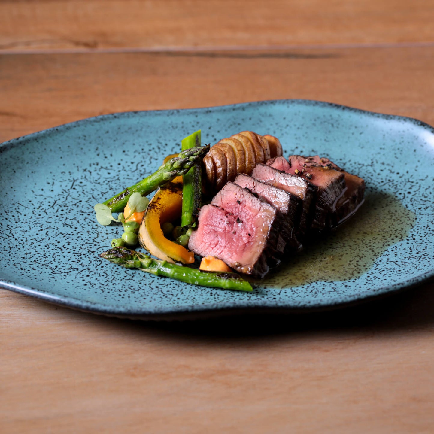 Shallow Bio Oval Platter Medium Set of 4