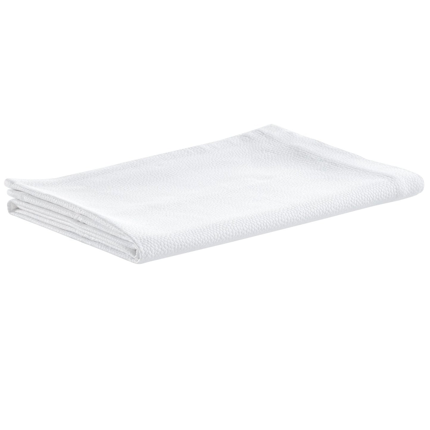 Olive Matelasse Cotton Coverlet