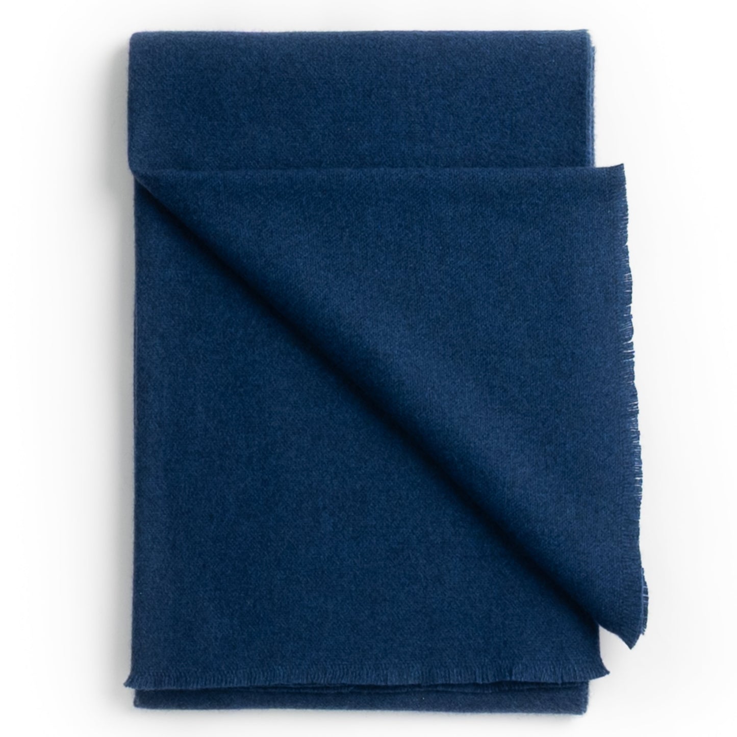 Luxury Cashmere Throw ~ Royal Blue ~