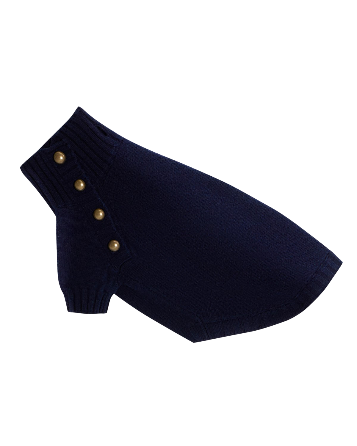 The Lutetia | Merino Wool Dog Sweater | Navy Blue