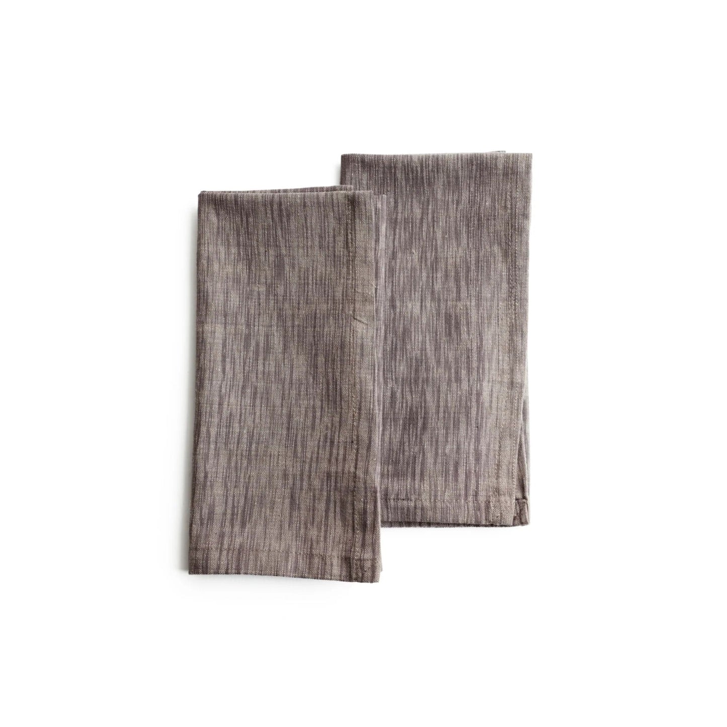 TIMELESS Handwoven Ikat Organic Cotton Napkins – Set of 2. Cotton – Fair Trade – Artisan Made
