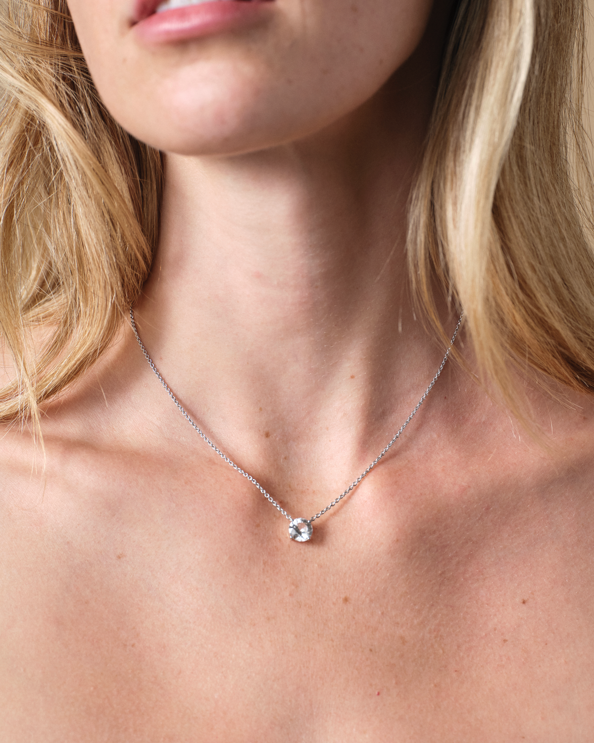 Camille Solitare Necklace