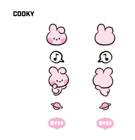 BT21 Minini Acrylic Mobil