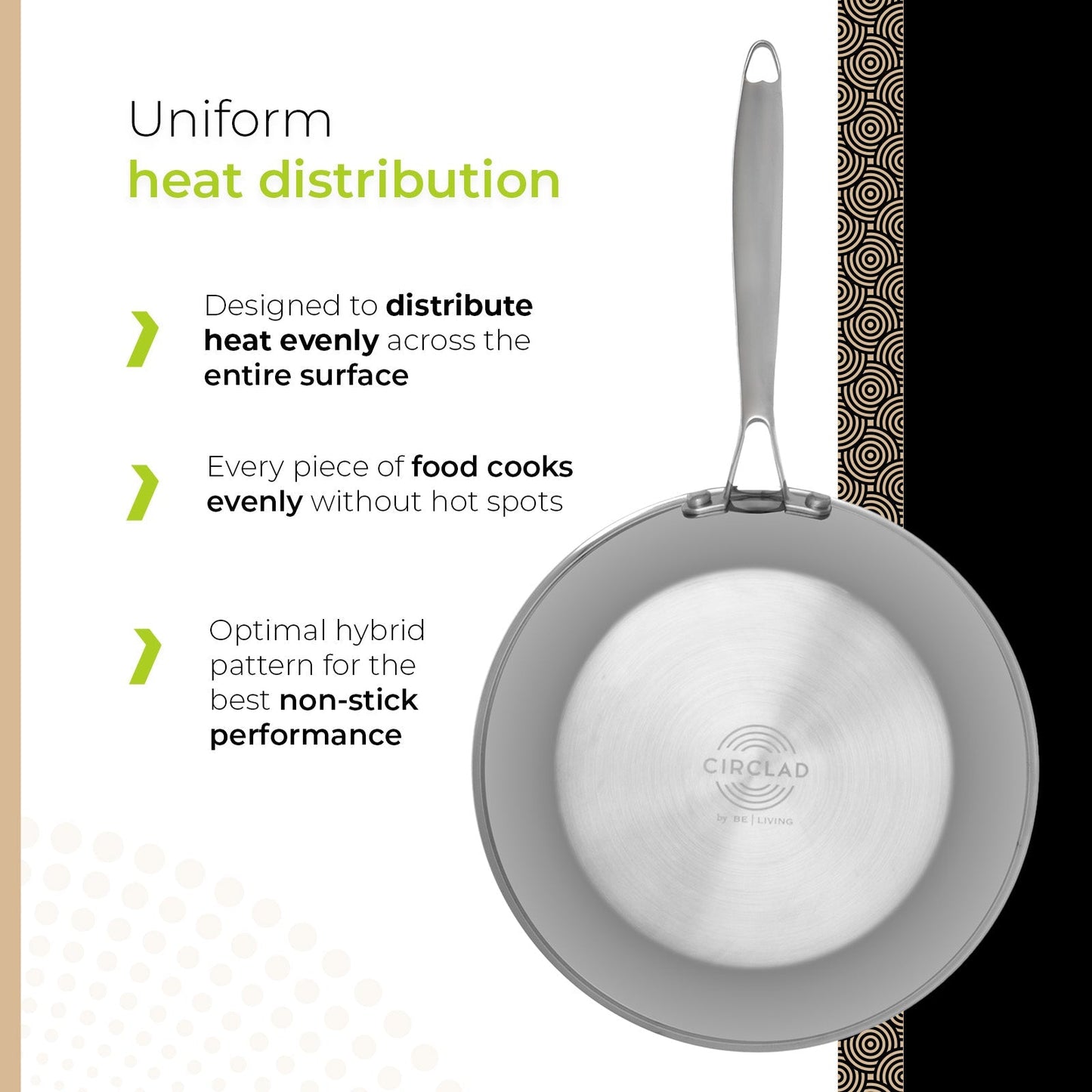 BE | LIVING CIRCLAD Series  Frying Pans