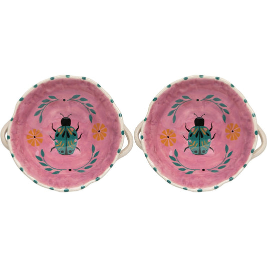 Set of 2 Bowl Footed Amulet