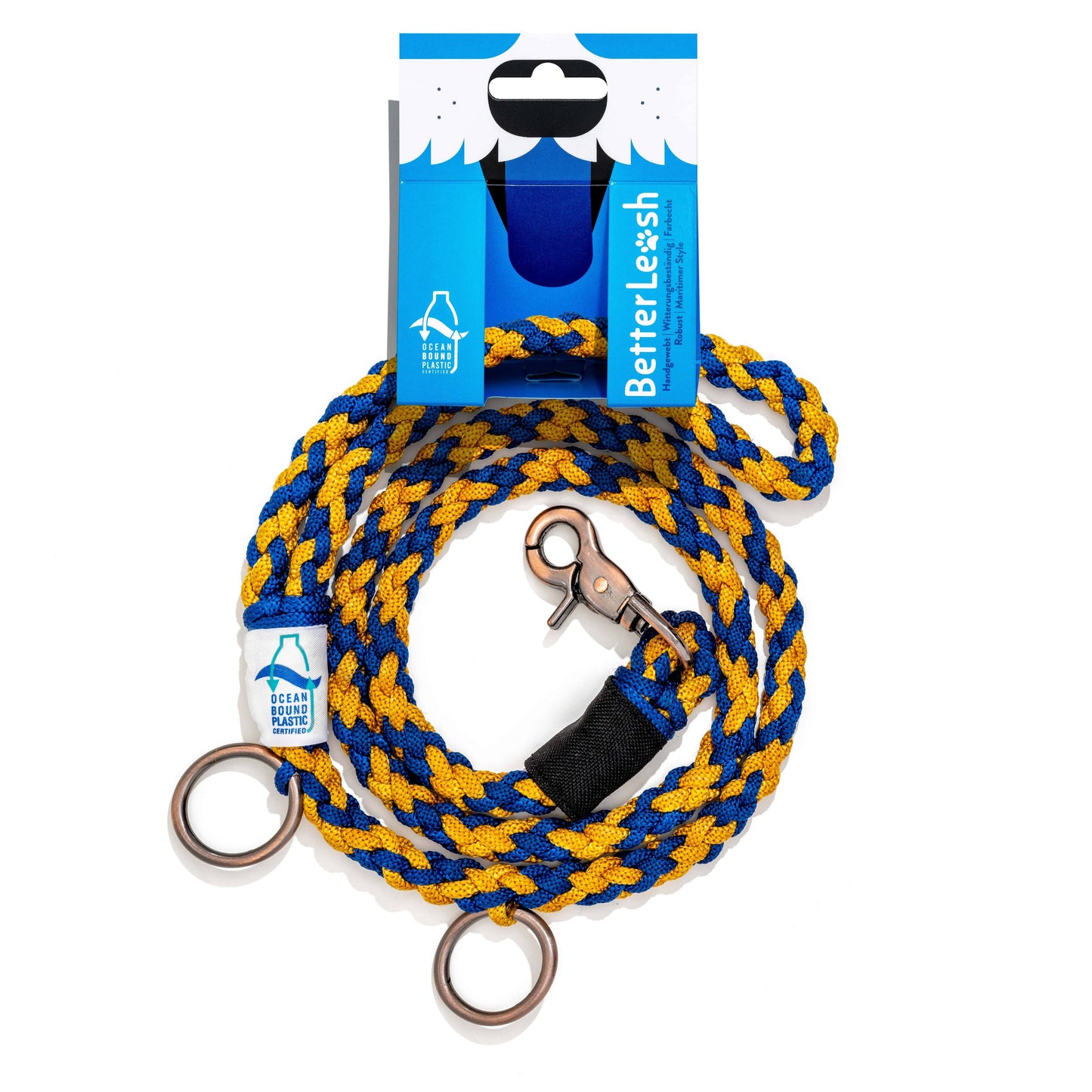 100% Fairtrade Recycled Ocean Bound Plastic - BETTERLEASH
