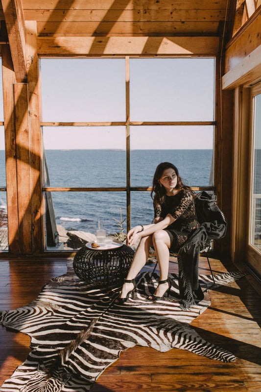 Herringbone w/ Cashmere Throws