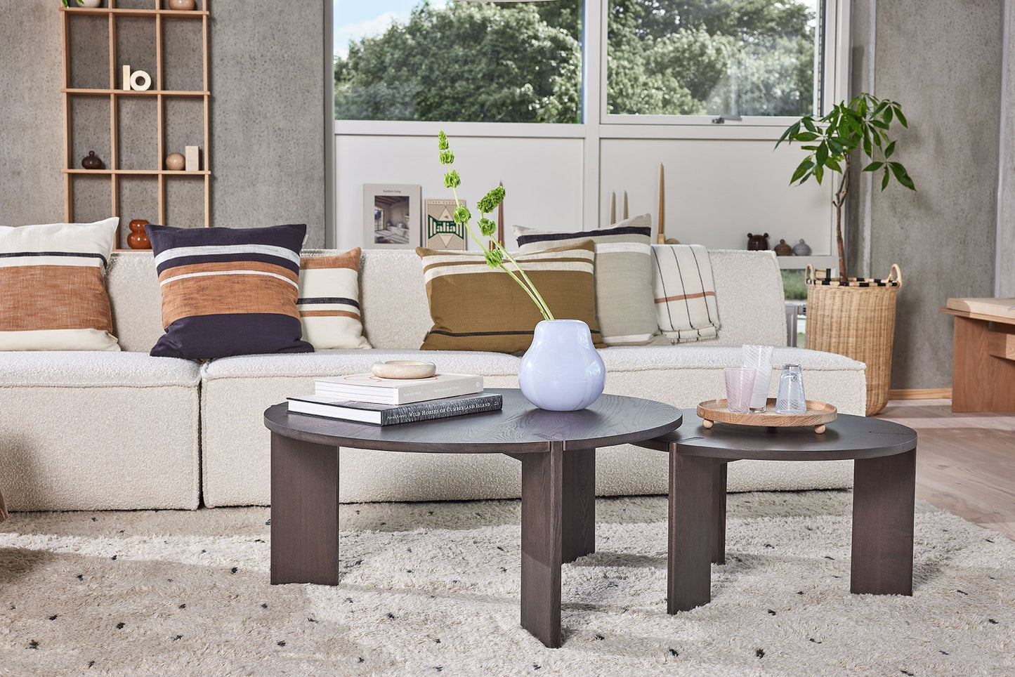 OY Large Coffee Table in Dark
