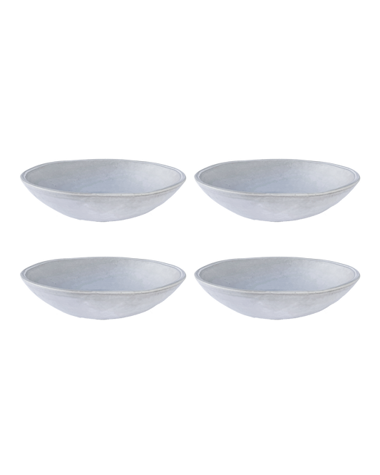 Cloud Oval Pasta Bowl - Set of 4