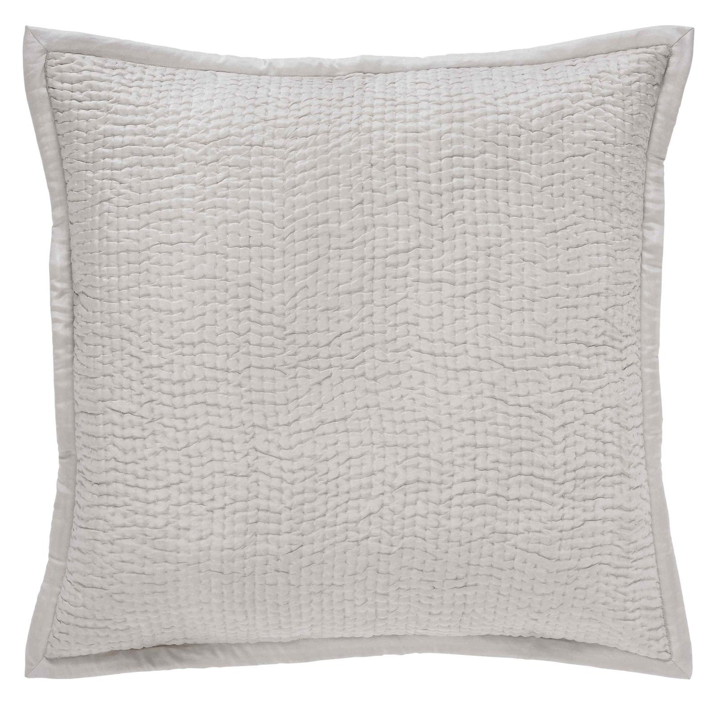 Lucy Pick Stitch Silk Coverlet Sham - Clearance