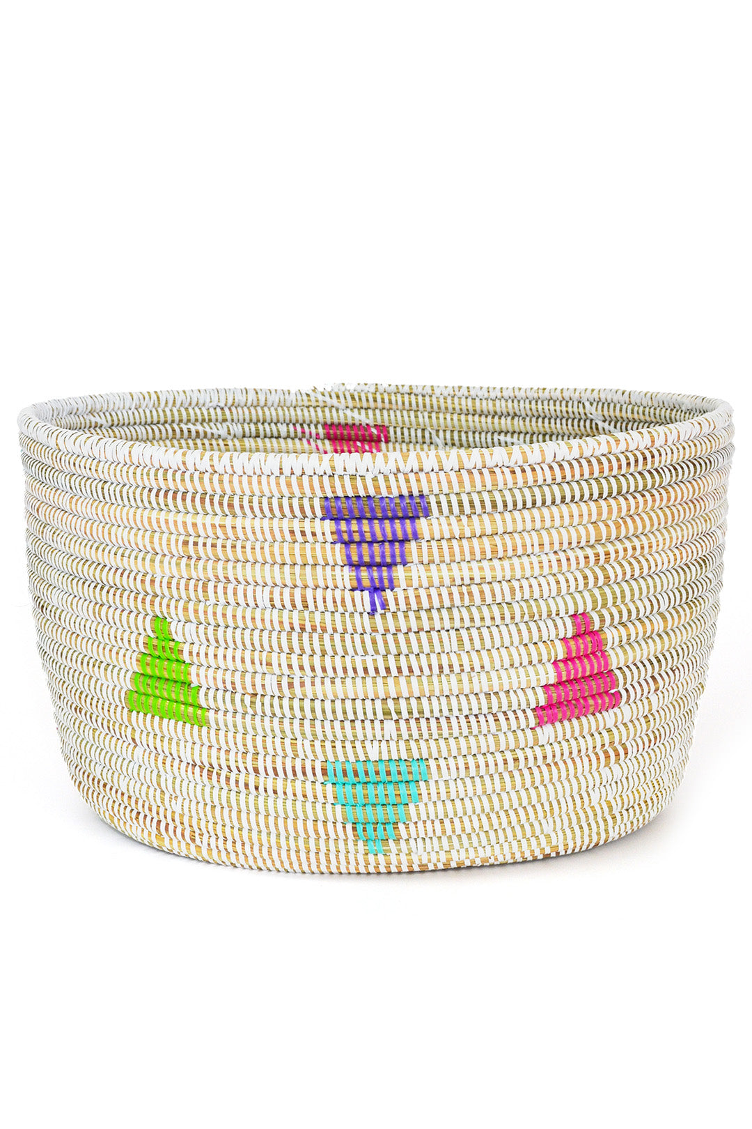 Teranga Triangles Knitting Basket
