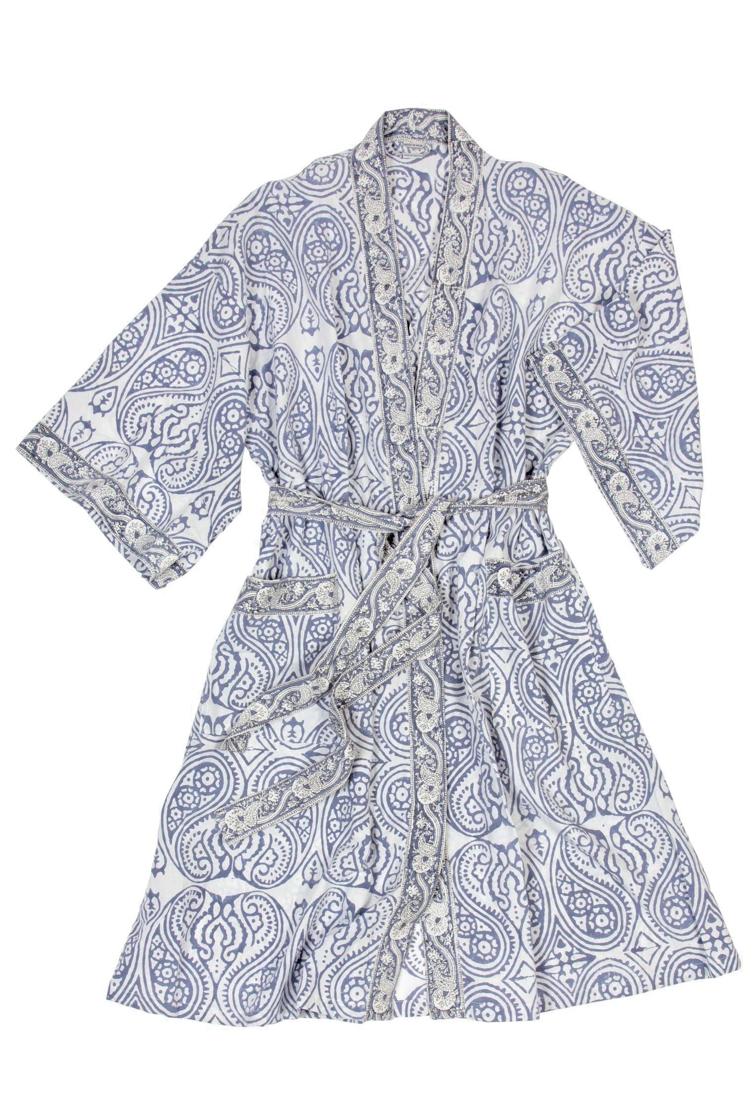 Paisley Cotton Robe