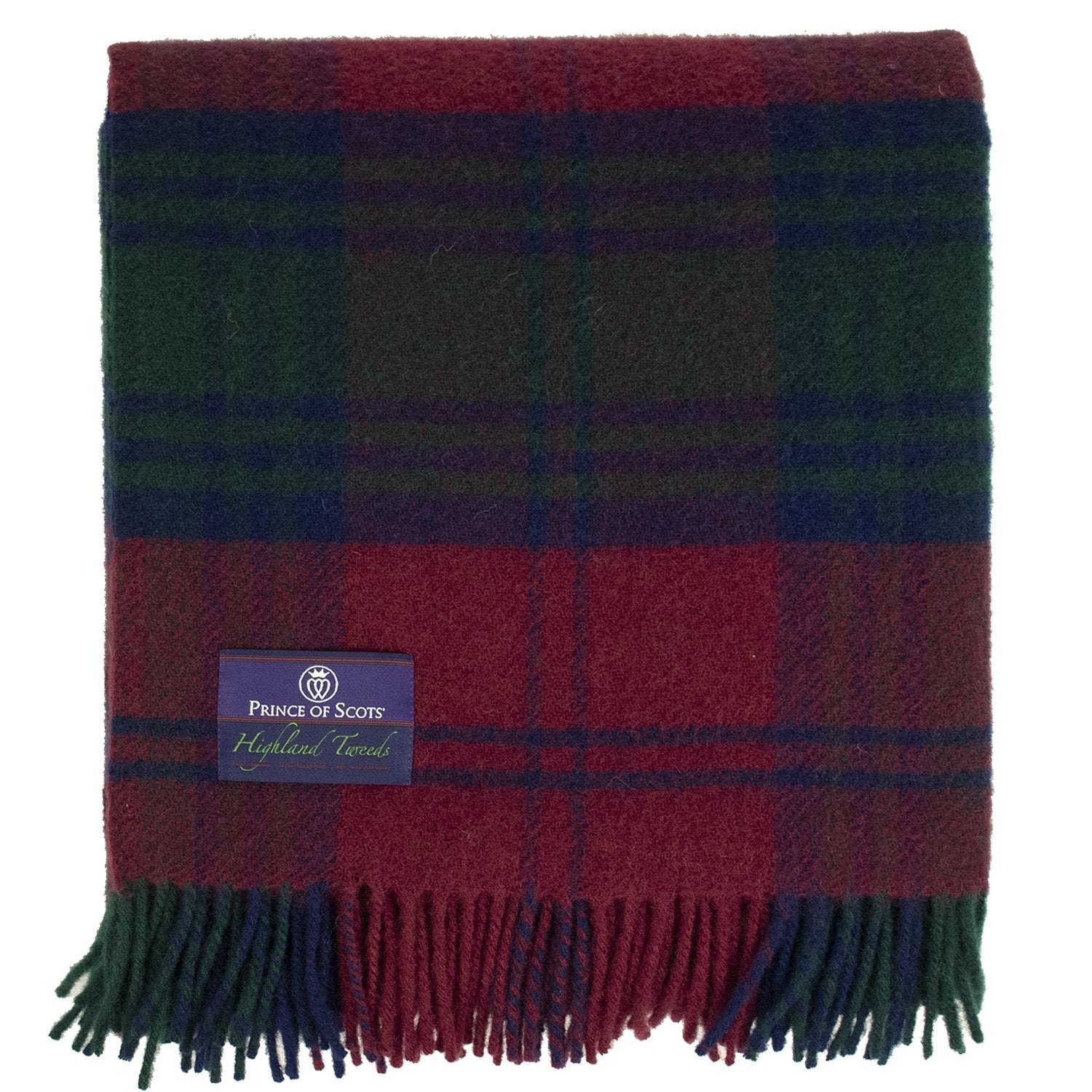 Highland Tweeds Pure New Wool  Fluffy Throw ~ Lindsay ~ - Osadia Concept Store