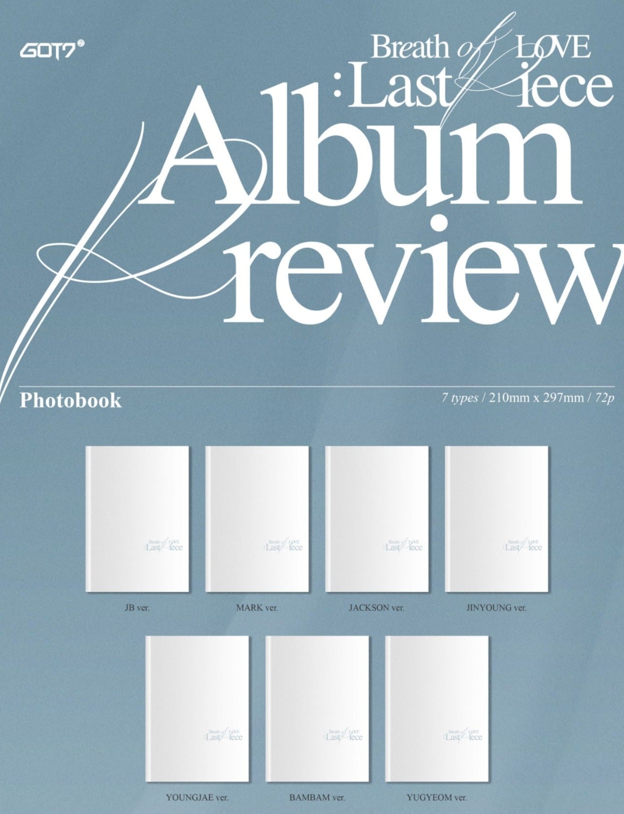 Got7 - Album Vol.4 [Breath Of Love : Last Piece]