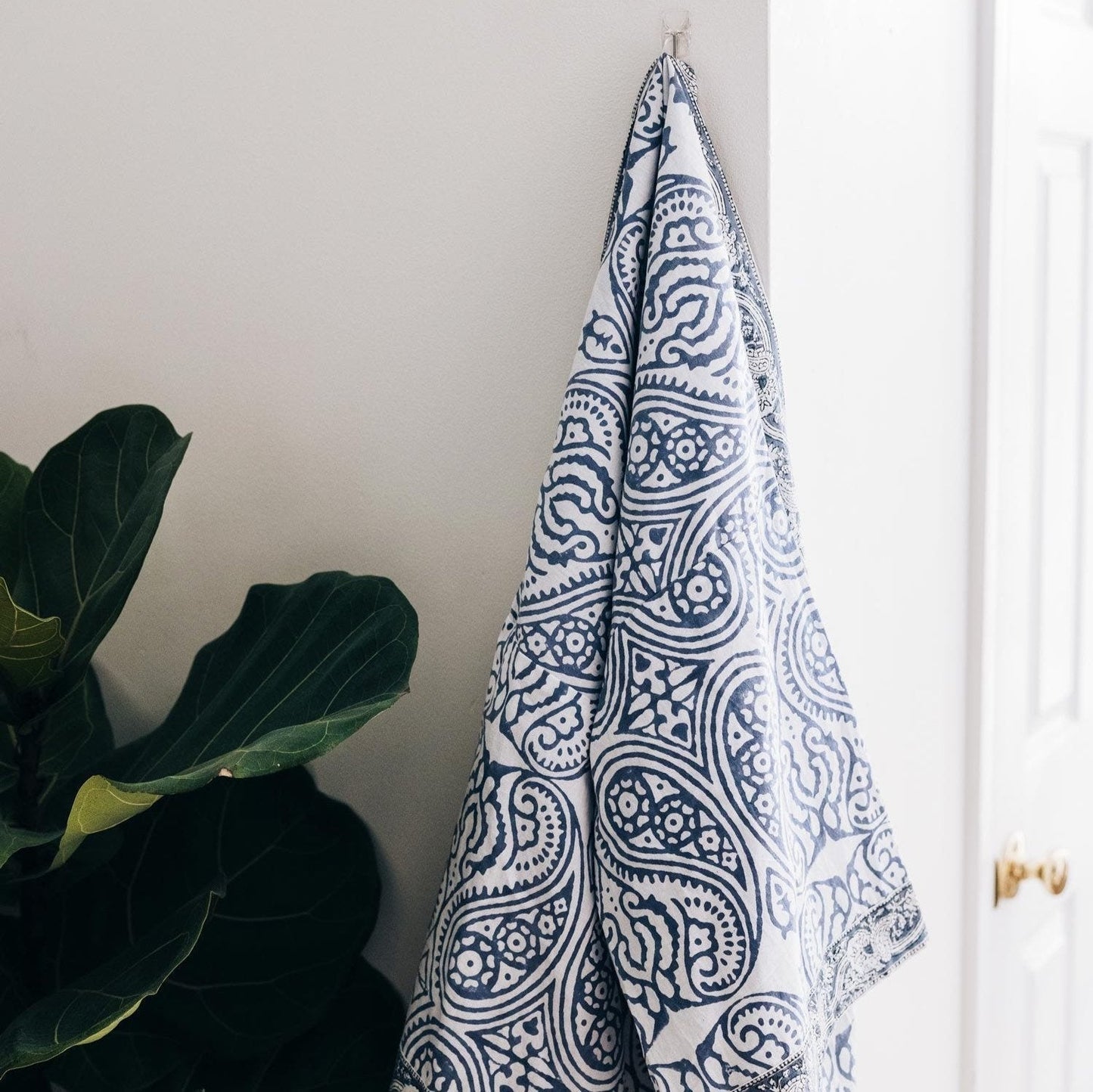 Paisley Cotton Robe