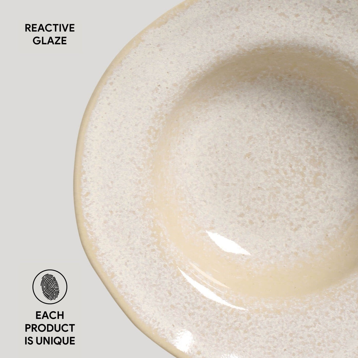 Dessert/Deep Rim Plate Set of 4