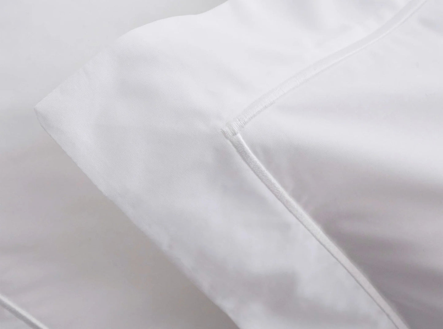 Classic Percale Embroidered Duvet Cover
