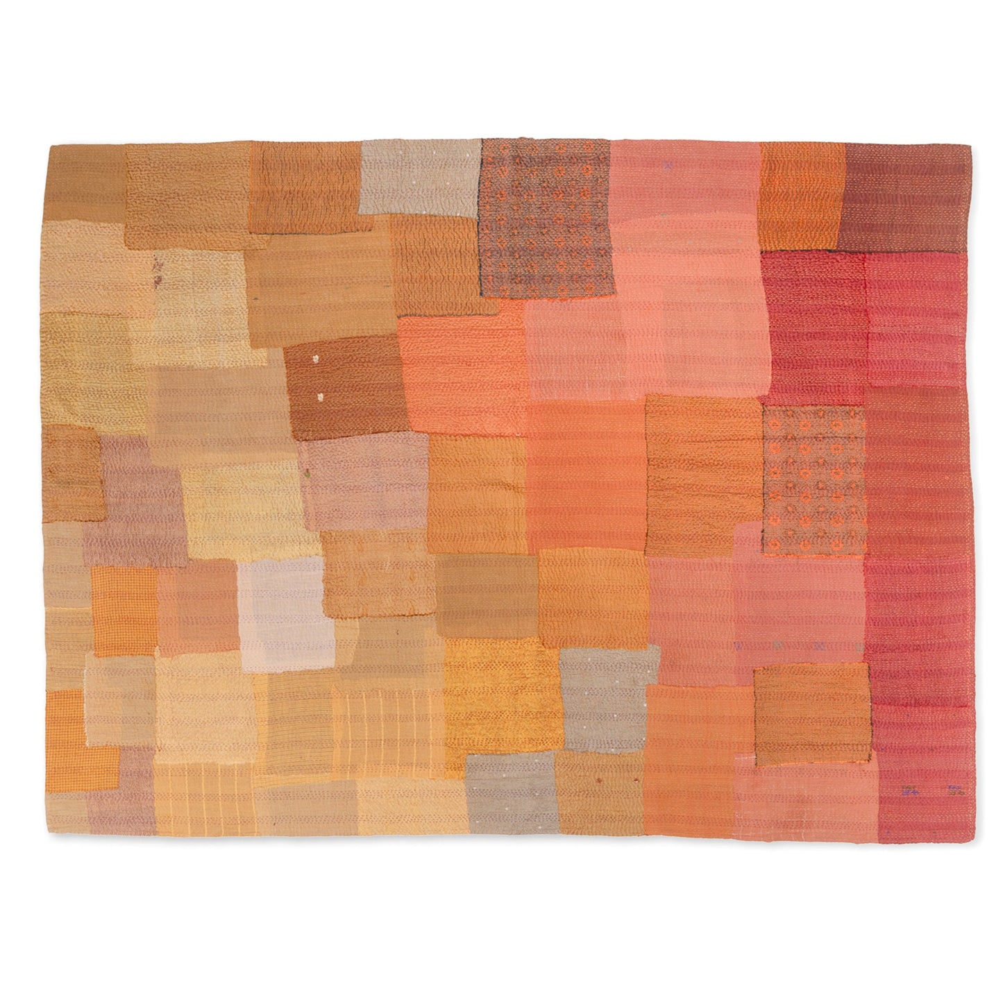 Utopia Fray Patch Kantha Throw