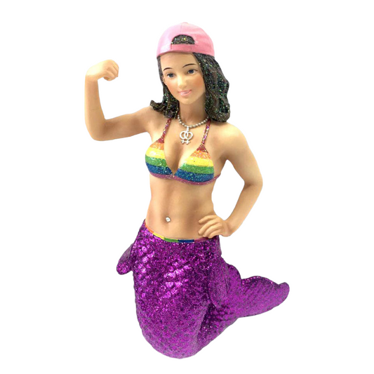 RETIRING Empowered Mermaid Ornament by December Diamonds